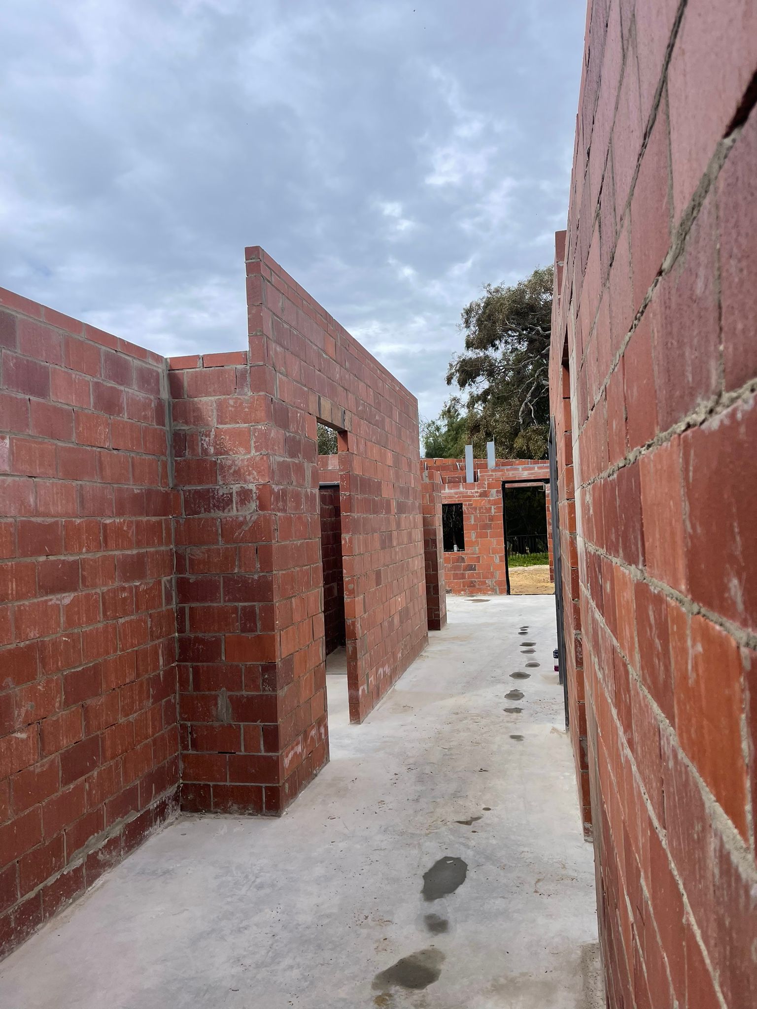 Branksome Gardens City Beach custom residence brickwork photo 2
